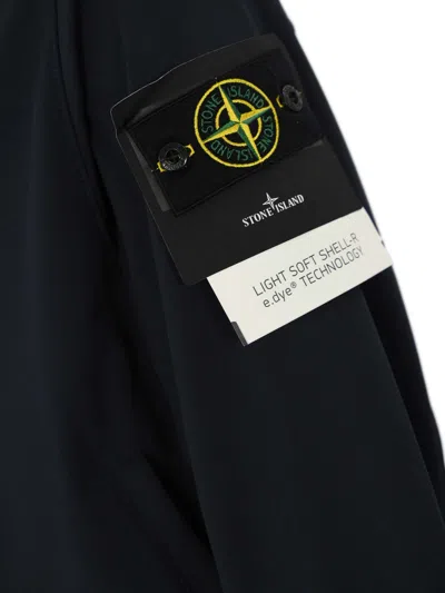 Stone Island Outerwear In Blue