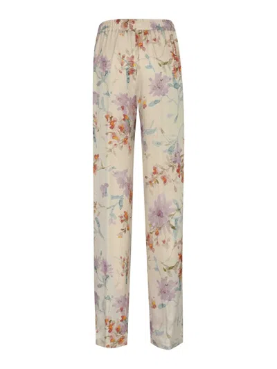 Herno Trousers In Multi