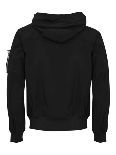 Stone Island Outerwear In Black
