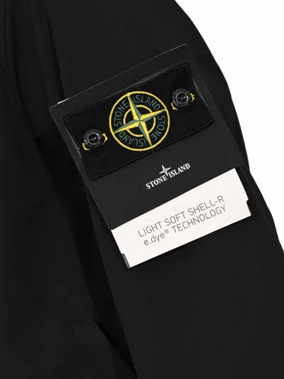 Stone Island Outerwear In Black