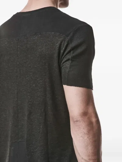 Thom Krom Worked T-shirt In Brown
