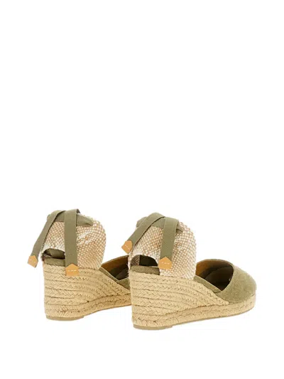 Castaã±er Ankle-strap Espadrilles In Green