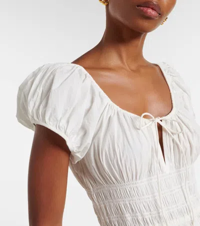 Doen Quinn Midi Dress In White
