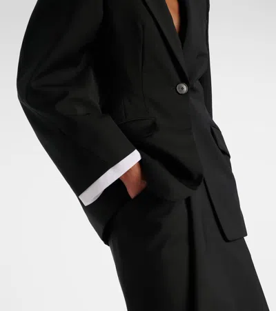 羊毛与马海毛西装式外套