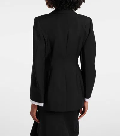 羊毛与马海毛西装式外套