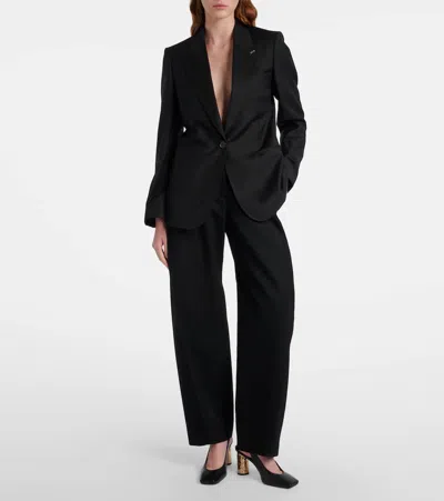 Givenchy Wool Blazer In Black