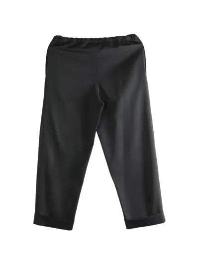 The Row Drawstring Trousers In Black