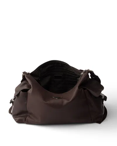 Prada Explore Leather Shoulder Bag