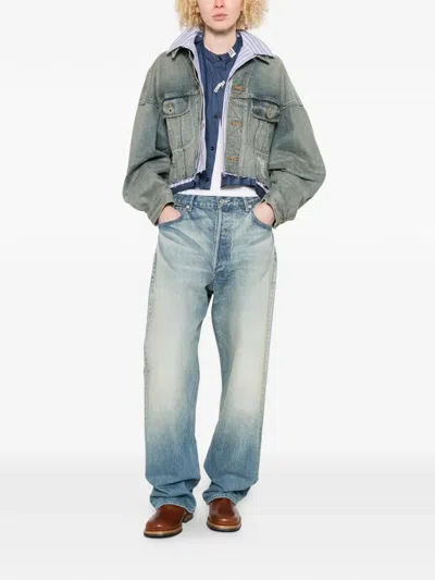 Miharayasuhiro Buttoned Jacket In Blue