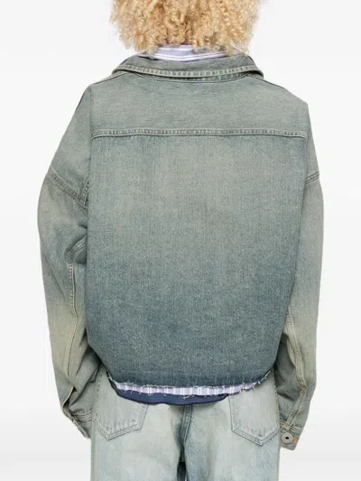 Miharayasuhiro Buttoned Jacket In Blue
