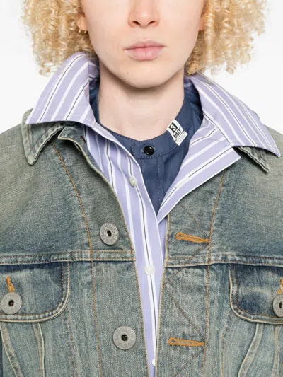 Miharayasuhiro Buttoned Jacket In Blue