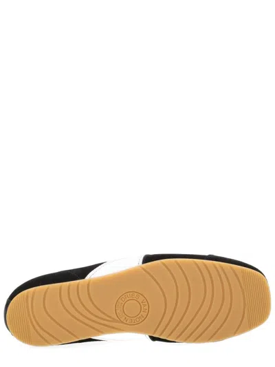 Dries Van Noten Elisabetta Franchi Blue Cotton Lyocell Jeans In Animal Print