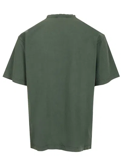 Balenciaga Laurel Classic Medium Fit T-shirt In Green