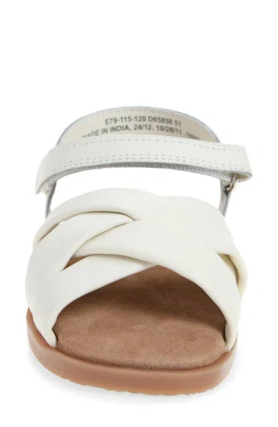 Next Kids' Ankle Strap Sandal In White