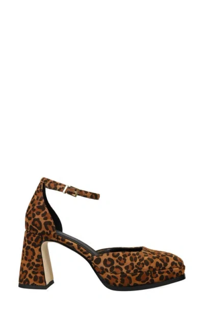 Pelle Moda Dolli Suede Pump In Brown