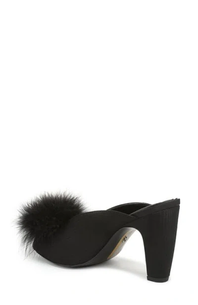 Sam Edelman Witney Feather Embellished Pump In Black