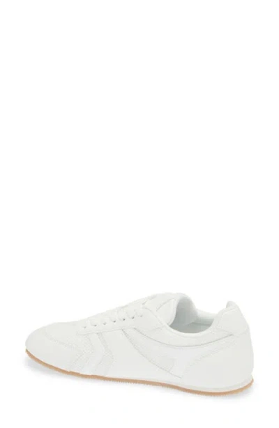 Roberto Cavalli Mesh Panel Training Sneaker In White