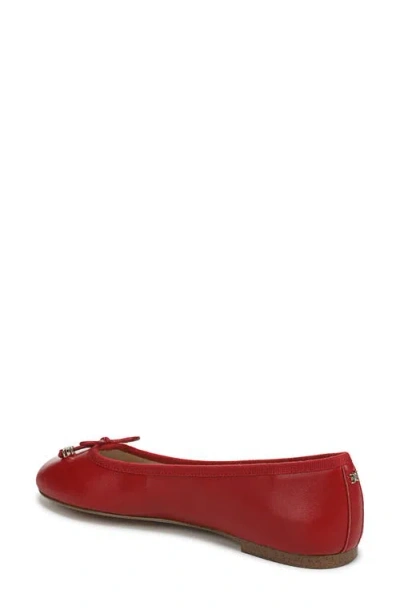 Sam Edelman Flora Ballet Flat In Red