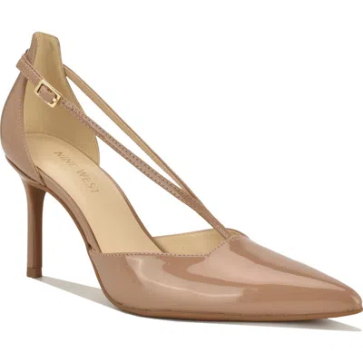 Nine West Collae Pointed Toe Pump In Brown