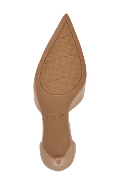 Nine West Collae Pointed Toe Pump In Brown