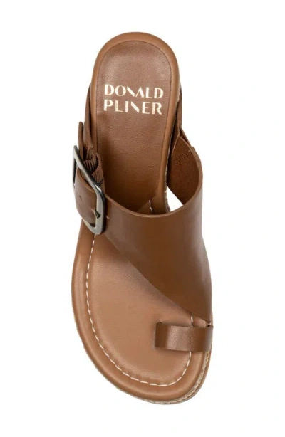 Donald Pliner Women Gyer Buckle Cognac Casual In Brown