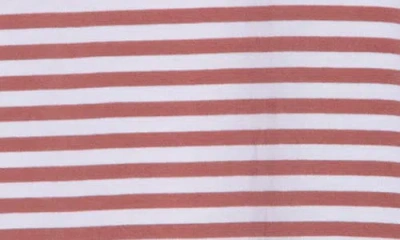 Ag Bryce Stripe Polo In Red