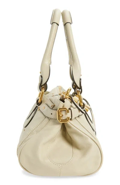 Chloé Paddington Embellished Textured-leather Tote In Pink
