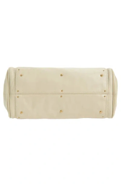 Chloé Paddington Embellished Textured-leather Tote In Pink