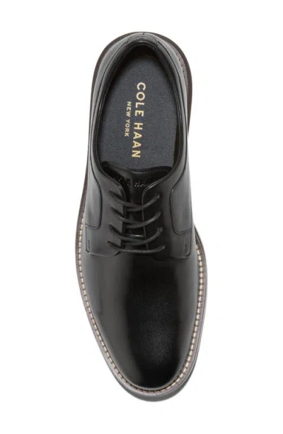 Cole Haan Grand Neoclassic Plain Toe Derby In Black