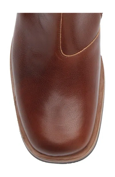Our Legacy Daimono Boots In Whisky-colored Calfskin In Multi