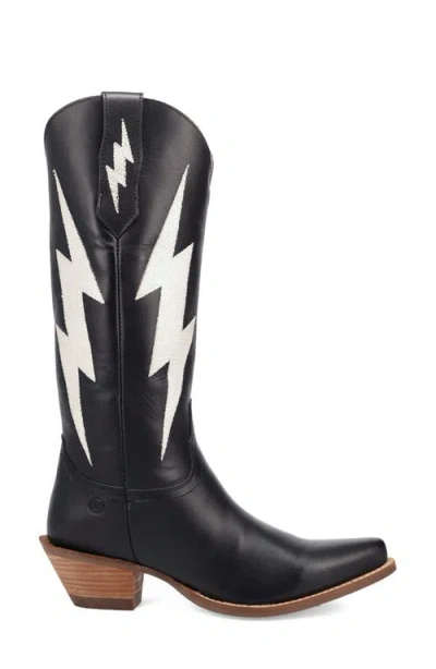 Dingo Thunderbolt Western Boot In Black