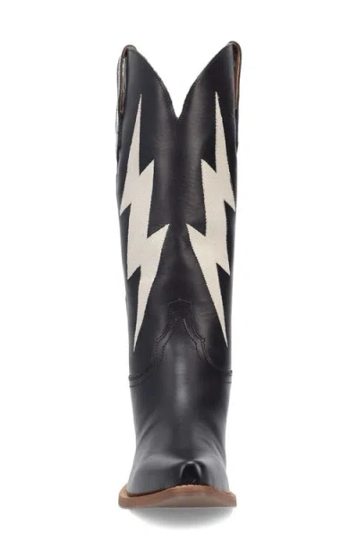 Dingo Thunderbolt Western Boot In Black