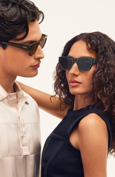 Quay Nice Try 54mm Square Sunglasses In Brown