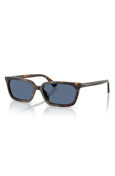 Jimmy Choo 55mm Rectangular Sunglasses In Multi