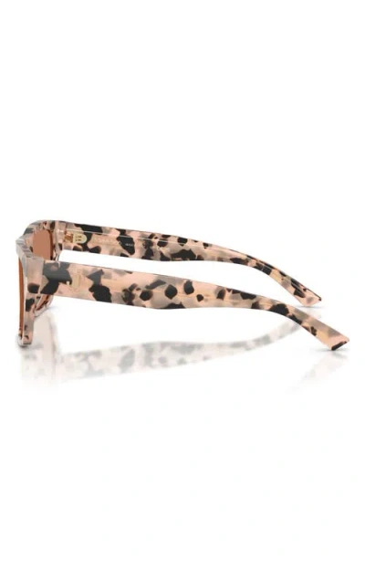 Jimmy Choo 54mm Rectangular Sunglasses In Pink