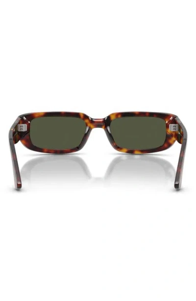 Persol Rectangle-frame Sunglasses In Purple