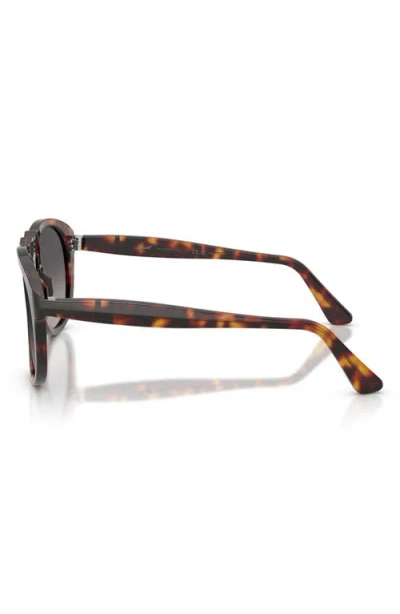Persol 54mm Gradient Polarized Pilot Sunglasses In Neutral