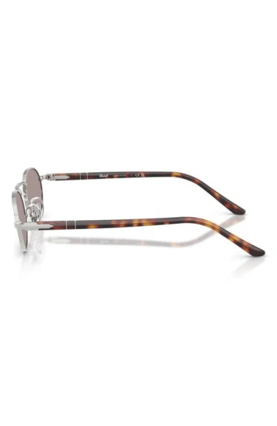 Persol 55mm Rectangular Sunglasses In Pink