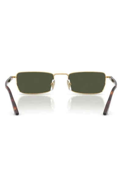 Persol 54mm Rectangular Sunglasses In Gray