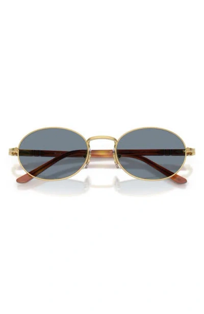 Persol 55mm Rectangular Sunglasses In Orange