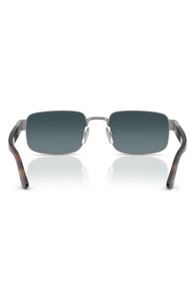 Persol 58mm Polarized Gradient Pillow Sunglasses In Pattern