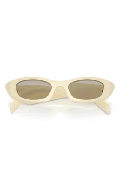 Prada 0pr B16s Angular Cat-eye Sunglasses In Pink