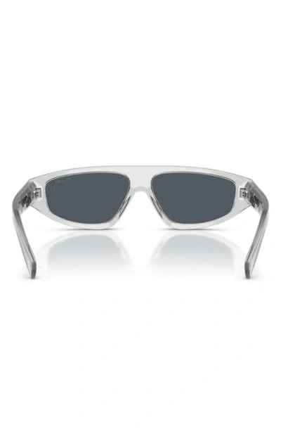 Prada 0pr C02s Translucent Acetate Sunglasses In Gray
