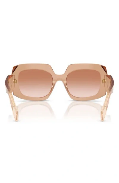 Prada Rectangle Sunglasses In Blue