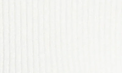 French Connection Bennet Rib Knit Short-sleeve Sweater In White