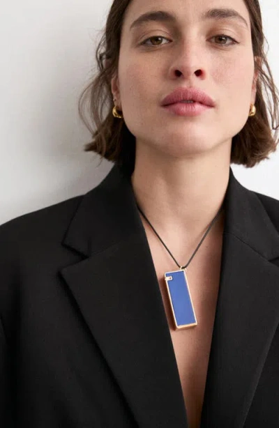 Mango Gabi Blazer In Black