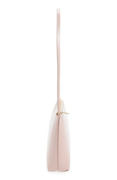 Mansur Gavriel Mini Gaia Leather Crossbody Bag In Pink