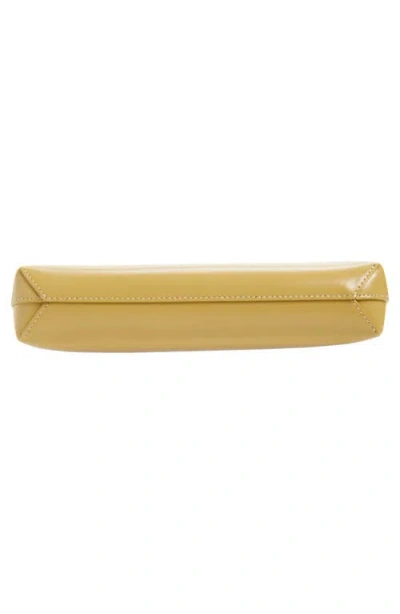 Mansur Gavriel Gaia Leather Shoulder Bag In Neutral