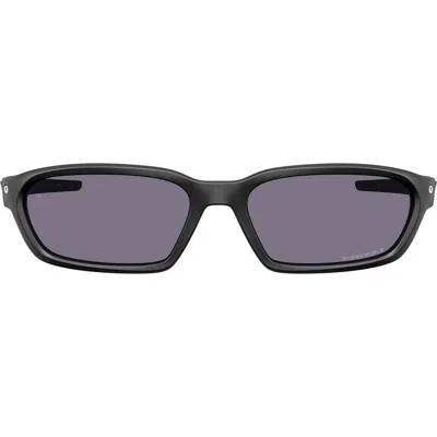 Oakley Terraforma Rectangle-frame Sunglasses In Black
