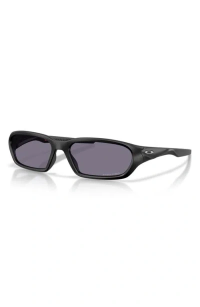 Oakley Terraforma Rectangle-frame Sunglasses In Black